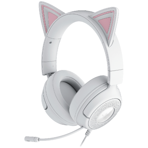 RAZER Kraken Kitty V3 X Over-ear Bedrade gaming-headset Met Noise-cancelling Wit