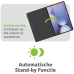 GECKO Samsung Galaxy Tab S10 FE / S10 Lite / S9 / S9 FE - Cactus Leather - Zwart cover