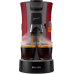 PHILIPS Senseo Select  (CSA240/90) - Koffiepadmachine - Met padsysteem - 900 ml - Rood / Zwart