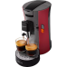 PHILIPS Senseo Select  (CSA240/90) - Koffiepadmachine - Met padsysteem - 900 ml - Rood / Zwart