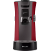 PHILIPS Senseo Select  (CSA240/90) - Koffiepadmachine - Met padsysteem - 900 ml - Rood / Zwart