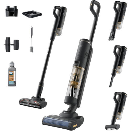 PHILIPS XW7264/11 7000 Series AquaTrio - Steelstofzuiger 3 in 1 - 450 ml - Geel