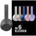 FRESH N REBEL Clam Fuse met 3HP3300SG Over-ear Draadloze hoofdtelefoon Met Noise-cancelling Zwart