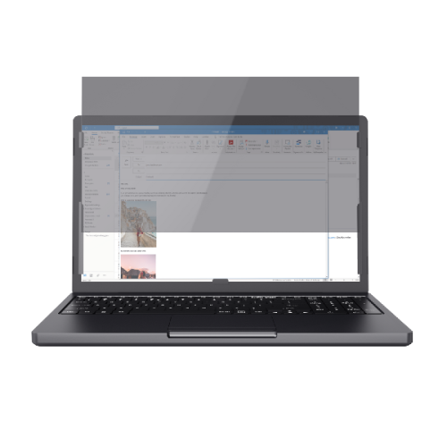 TRUST Schermbescherming Primo 15.6'' Blauwlichtfilter en antireflectie Zwart (25195)