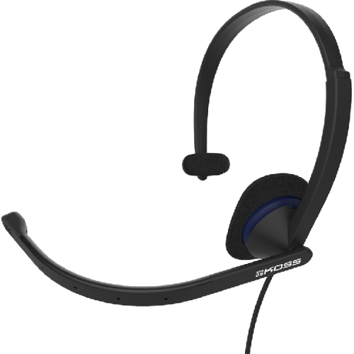 KOSS CS195 On-ear Bedrade headset Zwart