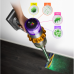 DYSON V15 Detect Absolute 2023 - Steelstofzuiger 2-in-1 - Autonomie 1 h - Max zuigvermogen 2 W - Zilver