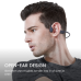 SHOKZ OpenRun USB-C Neckband Draadloze hoofdtelefoon - Zwart