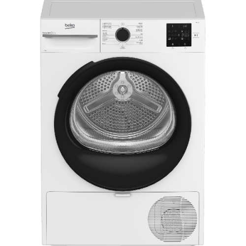 BEKO BM3T3924WMM - Warmtepompdroger - 9 kg - 64 dB - Energielabel C