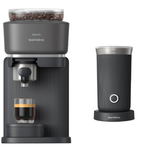 PHILIPS BAR303/60 Milkfrother bundle - Semi automatische espressomachine - Zwart