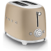 SMEG TSF01CHMEU 2-snee Broodrooster Goud