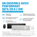 HP Draadloze toetsenbord en muis 650 Zwart (4R013AA#UUZ)