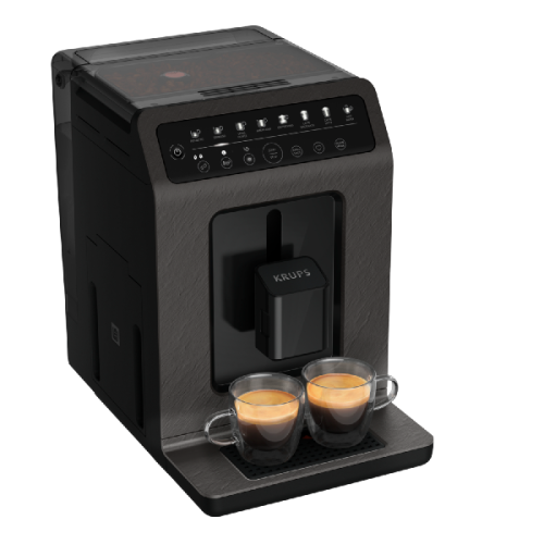 KRUPS Evidence Design EA897H Coal - Volautomatische espressomachine - Coal