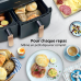PHILIPS  Airfryer 3000-serie Dual Basket - NA352/00 - Dubbele Mand - 9 L - Tot 6 Personen  - Heteluchtfriteuse - Zwart