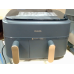 PHILIPS  Airfryer 3000-serie Dual Basket - NA352/00 - Dubbele Mand - 9 L - Tot 6 Personen  - Heteluchtfriteuse - Zwart