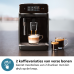 PHILIPS 2200-serie - Volautomatische espressomachine - 2 Dranken - Melkopschuimer voor cappuccino - Zwart - EP2220/10 - Volautomatische espressomachine - Maximum aantal tassen: 2 - Stoompijp - Zwart Mat