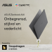 ASUS Zenbook A14 UX3407QA-QD420W - 14 inch - WUXGA - Snapdragon® X  X1 26 100 - 32 GB - 1 TB - Adreno™ Onboard Graphics - Copilot+ PC