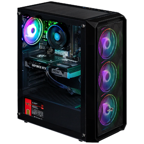 EXTREMEGAMER CLASSIC LVL 5 V4 - AMD Ryzen 7 8700F - 32 GB - 1TB - GeForce RTX™ 5070
