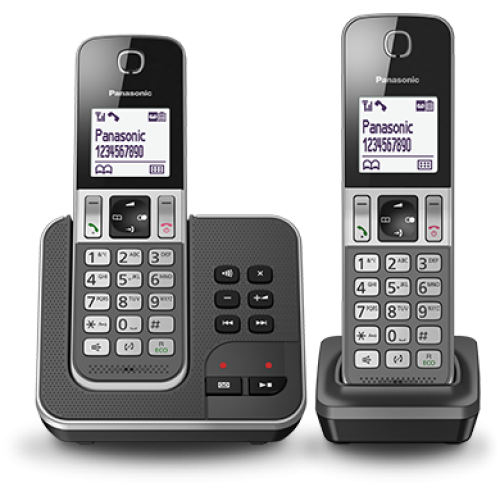 PANASONIC Draadloze telefoon KX-TGD322NLG Duo