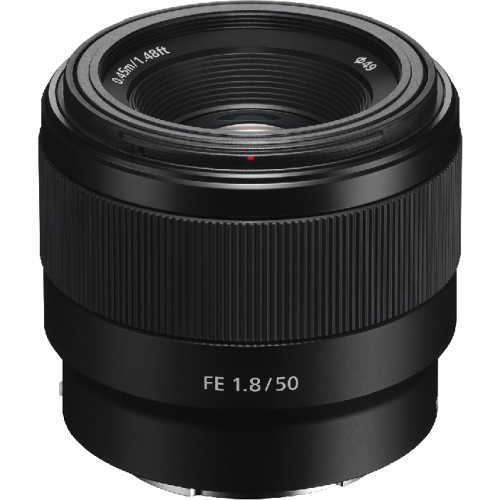 SONY Standaardlens FE 50mm F1.8 (SEL50F18F.SYX)