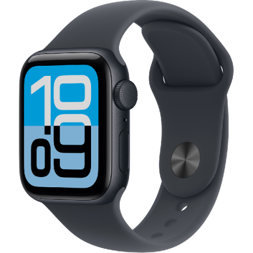 APPLE Watch SE 3 GPS - 40mm Midnight Aluminium Case - Midnight Sport Band - S/M