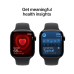 APPLE Watch Series 11 GPS - 46mm Jet Black Aluminium Case - Black Sport Band M/L
