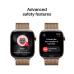 APPLE Watch Series 11 GPS + Cellular - 46mm Gold Titanium Case - Gold Milanese Loop M/L
