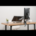 ISY Monitor standaard voor 2 monitors tot 32'' Dual Gaslift Zwart (IMA-2100)