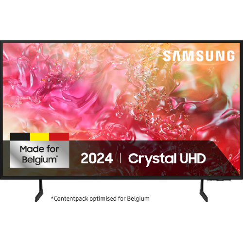 SAMSUNG 50" EDGE LED 4K Smart TV 50DU7100 (2024) - Ultra HD 4K - Led-tv - 50 inch - 2024