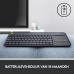 LOGITECH Draadloos toetsenbord K400 Plus AZERTY Zwart (920-007131)