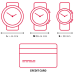 GARMIN Forerunner 265S WiFi Zwart/geel Smartwatch