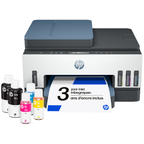 HP Smart Tank 7308 All-in-One - Printen, kopiëren en scannen - Inkt All-In-One-Printer