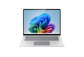 MICROSOFT Surface Laptop - 15 inch - Snapdragon X Elite - 16 GB - 256 GB - Platinum - Copilot+ PC