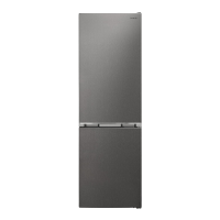 SHARP Koel-vriescombinatie C - Vrijstaand - 431 liter - Grijs (SJNBA31DMXPCEU)