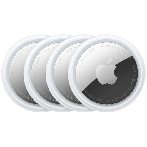 APPLE AirTag 2 (4-Pack) Bluetooth-tracker Zilver