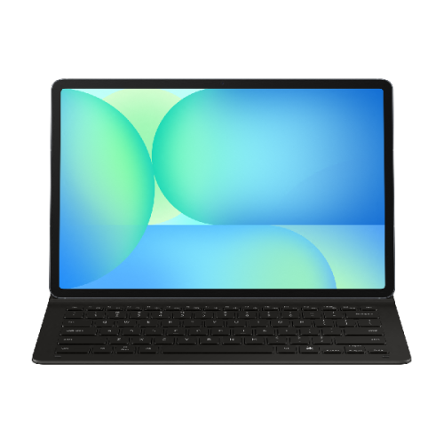 SAMSUNG Galaxy Tab S9/S9FE/S10FE/S10 Lite Book Cover Keyboard Slim AZERTY - Toetsenbord en beschermhoes - Zwart