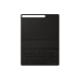 SAMSUNG Galaxy Tab S9/S9FE/S10FE/S10 Lite Book Cover Keyboard Slim AZERTY - Toetsenbord en beschermhoes - Zwart