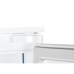 BEKO BSSA210K4SN - Koel-vriescombinatie - breedte 54 cm - hoogte 121.5 cm - Half geïntegreerd - Nishoogte 122.8 cm