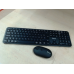 QWARE Draadloos toetsenbord en muis Eastbourne AZERTY Zwart (QW PCB-368BL)