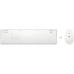 HP Draadloos toetsenbord en draadloze muis 650 Wit (4R016AA#AC0)