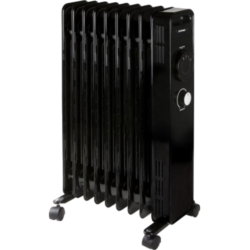 DOMO DO7327R - Olieradiator - 2000 W - Zwart