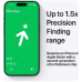 APPLE AirTag 2 (4-Pack) Bluetooth-tracker Zilver