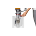 DYSON V12 Detect Slim Absolute (2023) - Steelstofzuiger 2-in-1 - Autonomie 1 h - Nickel