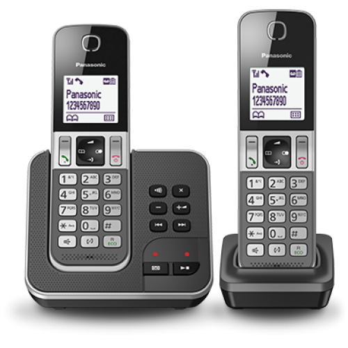 PANASONIC Draadloze telefoon KX-TGD322NLG Duo