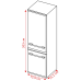 SAMSUNG RB53DG706AS9 - Koelvriescombinatie - breedte 75.9 cm - hoogte 203 cm - NoFrost