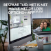 LOGITECH Draadloze toetsenbord en muis MK950 Signature Slim AZERTY Wit (920-012595)