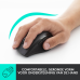 LOGITECH Draadloze muis M705 Zilver (910-001949)
