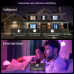 PHILIPS HUE Bundle Essential Slimme LED GU10 Spotlight Wit en gekleurd licht - 3-stuks + Dimmer switch draadloze schakelaar