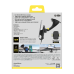 SBS Autohouder Oplader Draaibaar Suction Cup 10W Zwart (TESUPPWINDWIR10W)