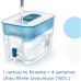 BRITA Flow Waterdispenser 8.2L - Lichtblauw - Incl 1 Maxtra Pro Waterfilter 