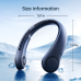 JISULIFE NECK FAN 3, 5 SPEED WIND  BLUE - Nekventilator - Ventilator - 3 snelheden - Blauw